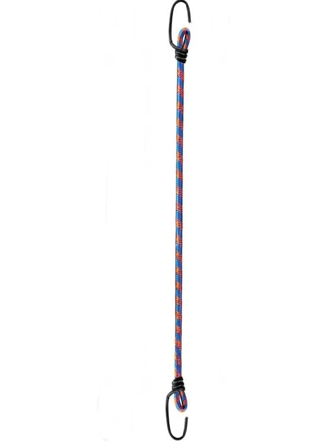 COPY LINE 12 FT Cloths Drying Ropes | Multi Colour | Bungee Cord | Ropes with HOOKES,Pack 2 - Image 1